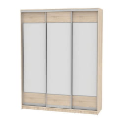 Шкаф-купе B-220х180х60-2(ДСС-D8D8D8)