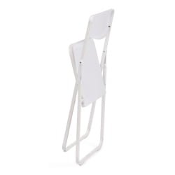 Складной стул FOLDER (mod. 3016) каркас: металл, сиденье/спинка: пластик, 48,5 х 48 х 82,5 см, white (белый)