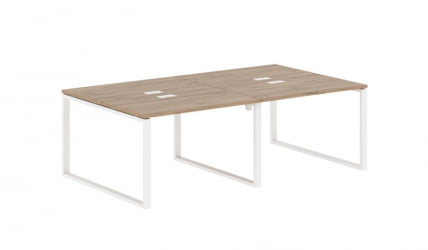 Бенч-система EDIS EQWST 2313 Дуб Денвер светлый Белый