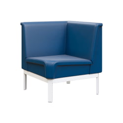 Диван угловой Модуль МД.У1 Орегон 03/Металл Белый 700*700*800 / MD.U1 Oregon