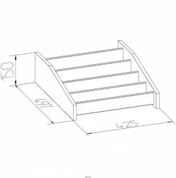 Брючница в шкаф Венге