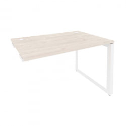 Стол-приставка на О-образном м/к к опорным элементам ONIX O.MO-SPR-2.8 Денвер Светлый/Белый