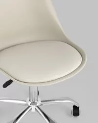 Стул офисный BLOK NEW пластиковый Бежевый