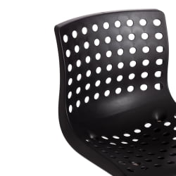 Офисное кресло SKALBERG OFFICE (mod. C-084-B) металл/пластик, 46 х 59 х 75-90 см, Black (черный)