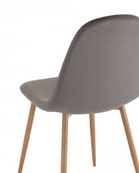 Стул Валенсия SN велюр Антрацитовый