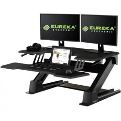 Регулируемая подставка на стол для монитора и ноутбука ERK-CV-PRO36B Черная