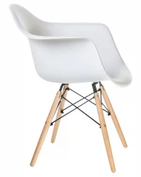 Стул обеденный DOBRIN DAW Белый