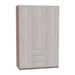 Шкаф распашный Р-198х135х60-3-ПО(ЯШТ-ЯШС) / R-198х135х60-3-PO(ЯШТ-ЯШС)