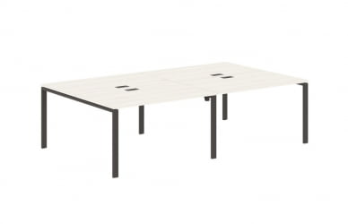 Бенч-система 4-местная EDIS EUWST 2716 Ясень Траун Мокко