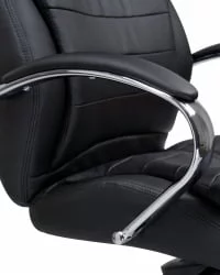 Офисное кресло для руководителей ДОБРИН ЛЙНДОН Черный / DOBRIN LYNDON