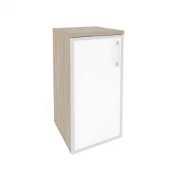 Шкаф низкий узкий левый ONIX O.SU-3.2R(L) white Дуб Аттик
