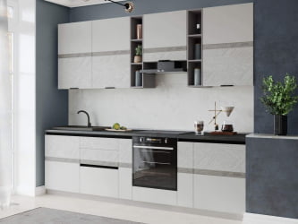 Кухонный гарнитур Бостон 7 (ширина 280 см)