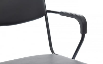 Кресло Nix Plus RCH OMKL-03B Черный/Металл Черный