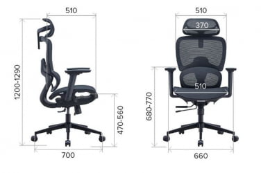Кресло Еверпроф ЕП-850 Греи Сетка Серый / Everprof EP-850 Grey
