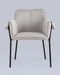 Стул Бесс рогожка светло-серый 2 шт.