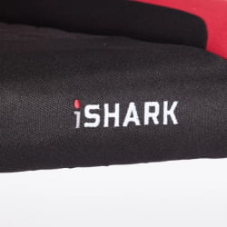 Кресло iShark ткань, черный / красный