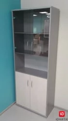 Шкаф СТ-1.4 Клен/металлик