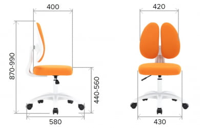 Детский стул Everprof Kids 103 Ткань Голубой