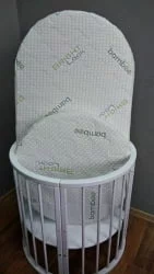 Матрас из ортофайбера с кокосом Принц Классик Круглый (жаккард с кантом 10 см)