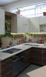 Глянцевый фартук (КОМПОЗИТ) KM 17