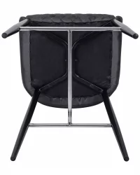 Стул барный DOBRIN CHRISTIAN 75 Темно-серый велюр V108-91