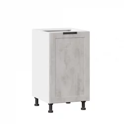 Тумба кухонная 450 Джамис ЛД 296.030.000.004 Белый Белый камень