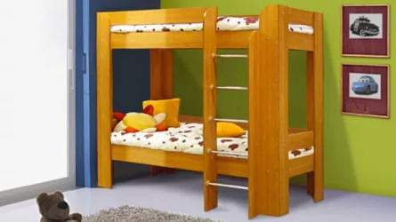Двухъярусная кровать для детей КР2№5В Вишня