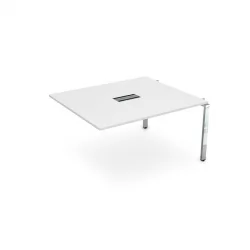 Стол системы БЭНЧ, переговорный, средний GLOSS LINE НСПС-П.926 Белый Премиум