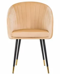 Стул обеденный DOBRIN MARY Песочный велюр 1922-3