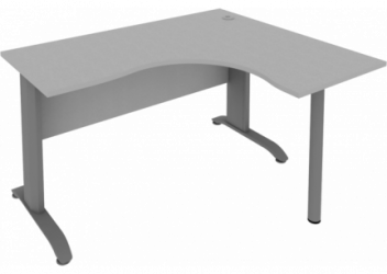 Стол криволинейный правый Riva ПЛ.СА-3 Пр Серый