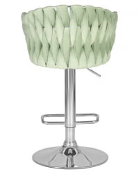 Стул барный DOBRIN MARCEL (пудрово-мятный велюр (MJ9-87)) 2 шт