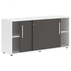 Шкаф с дверьми-купе ЕДИС ЕЛC 1643 Мокко Белый Белый / EDIS ELC