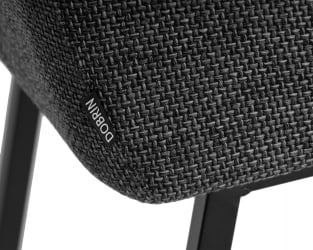 Стул барный DOBRIN LUCAS (серая ткань (F-22))