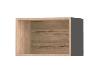 Шкаф открытый Грейс 105.35 Дуб Галифакс натуральный Оникс