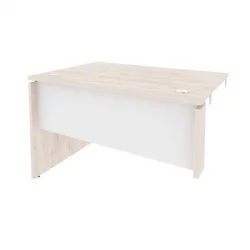 Стол-приставка левый к опорным элементам ONIX O.SPR-2.8L Денвер Светлый/Белый