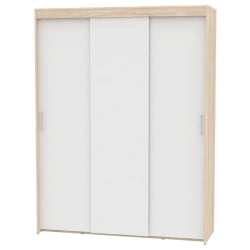 Шкаф-купе T-3-230х175х60(ДСС-Белый-8)