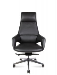 Кресло руководителя Шопен FK 0005-A BLACK LEATHER