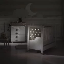 Комод в детскую Micuna Dolce Luce пеленальный B-1673 white