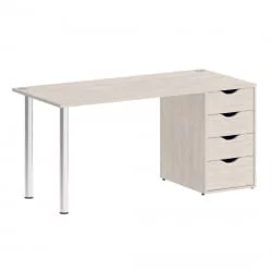 Стол письменный HOME OFFICE VR.SP-3-158.4 Денвер Светлый