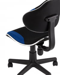 Стул офисный QZY Черно-синий