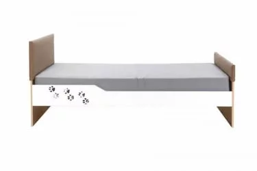 Кровать Хаски 31 Дуб Ирландский Мокко Белый