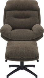 Кресло-реклайнер Everprof Kiwi Ткань Темно-коричневый