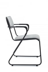 Кресло Nix Plus RCH OMKL-03B Серый/Металл Черный