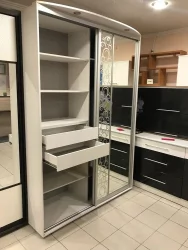 Блок ящиков для шкафа 1400x600 и 2100x600 Ящ-67 ВД Выбеленное дерево