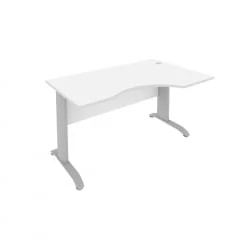 Стол криволинейный правый Riva ПЛ.СА-2 Пр Белый