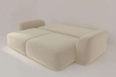 Диван прямой Сольхейм (Berhouse) Цвет фасада: Левис 08 велюр; Тип: Прямой; Материал фасада: Металл/Велюр