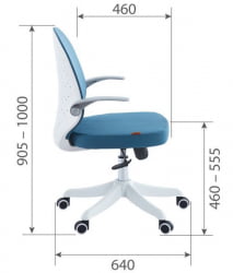 Детский стул CHAIRMAN CH107 ткань розовый (M)