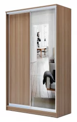 Шкаф-купе коричневый Хит-23-12-15 Ясень шимо темный