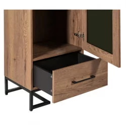 Узкий шкаф в прихожую Loft 500 см Дуб Табак