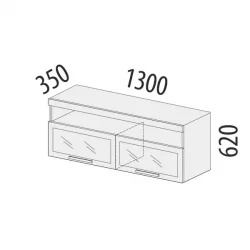 Полка навесная Тиффани 600.26